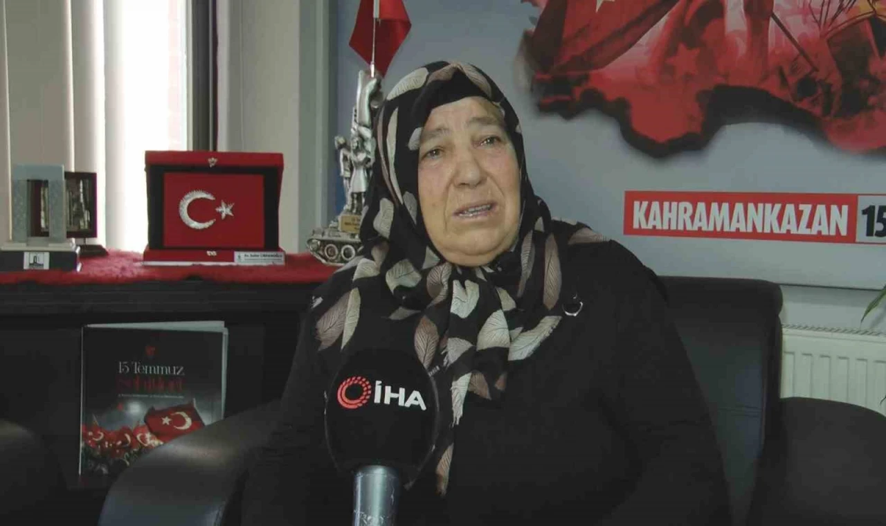 15 Temmuz şehidi Lokman Biçinci’nin annesi: ”Döndü bana baktı ve ‘Anne hakkını helal et’ dedi”