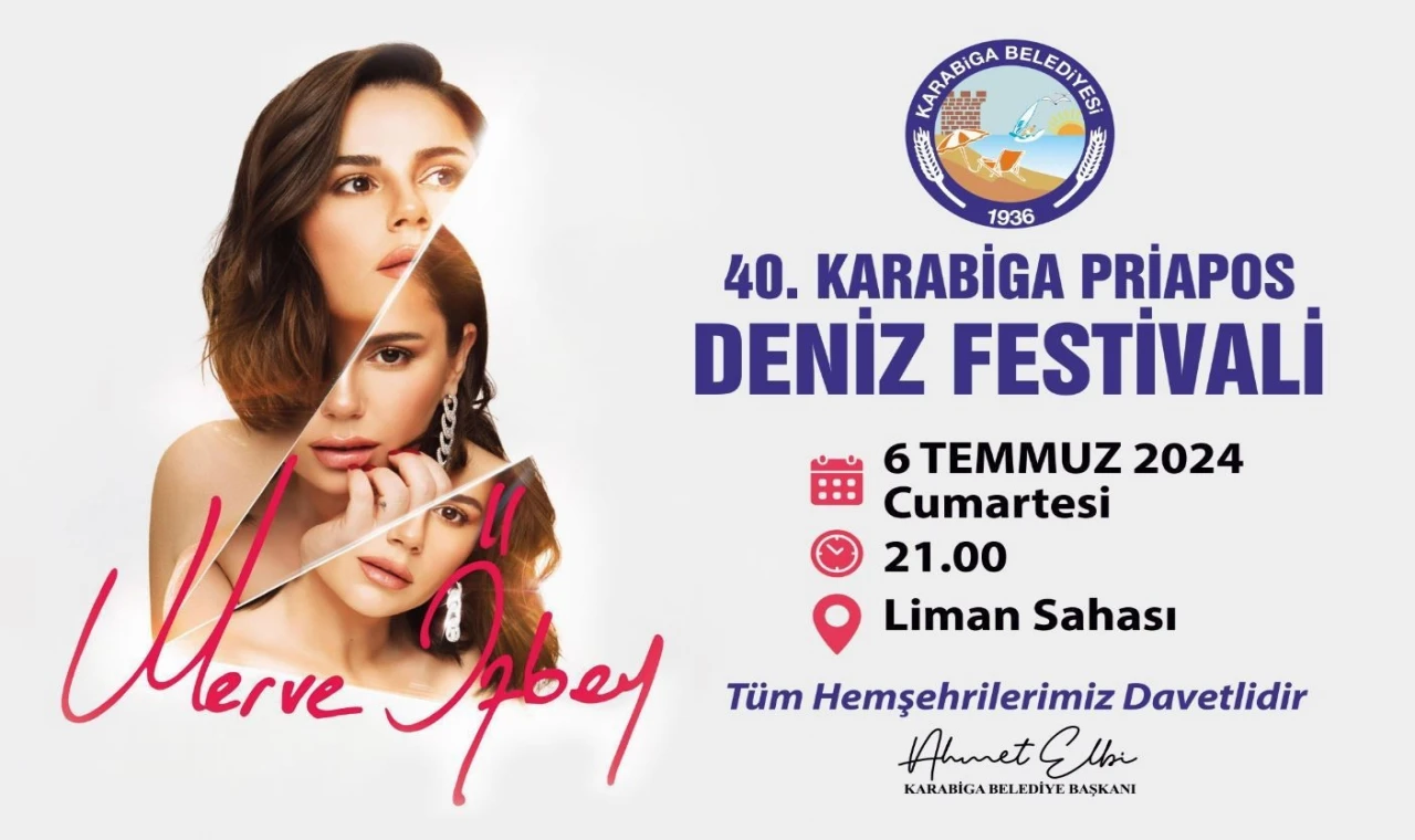 40. Karabiga Priapos Deniz Festivali coşkuyla kutlanacak