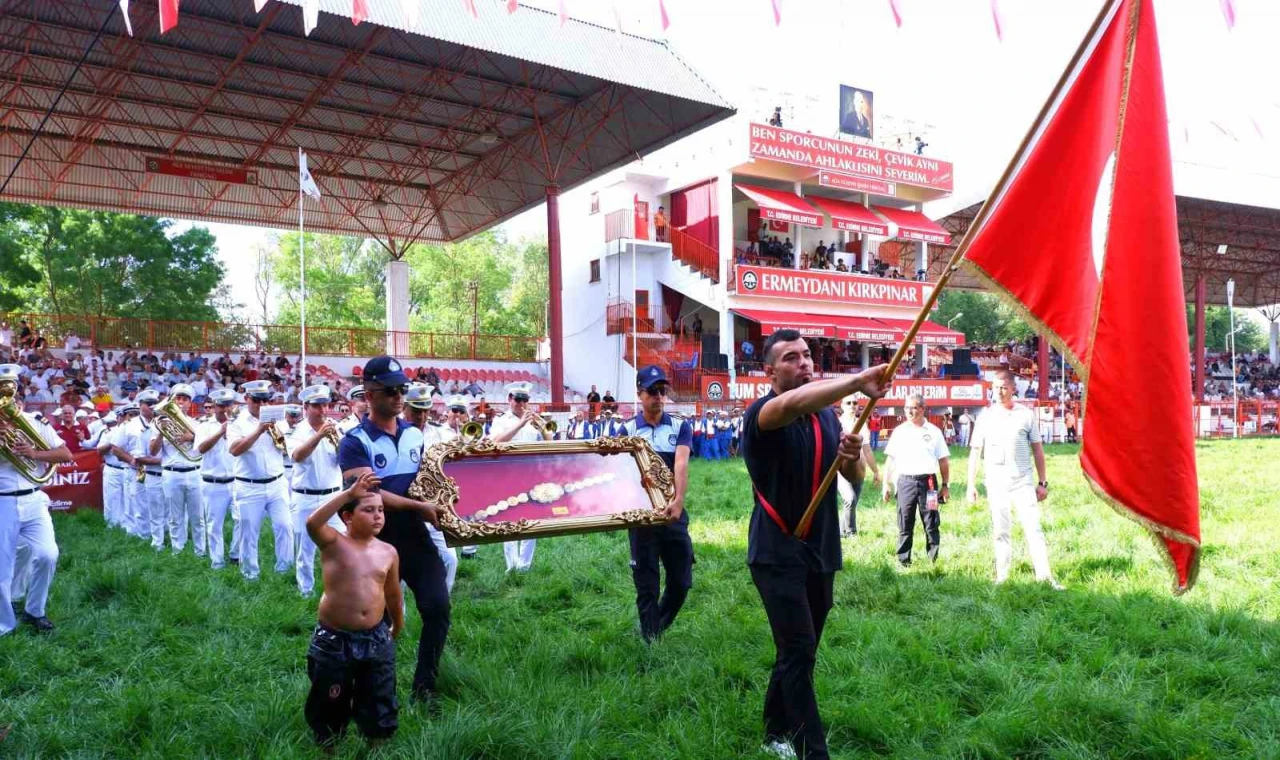 663. Tarihi Kırkpınar Yağlı Güreşleri’nin resmi açılış töreni yapıldı