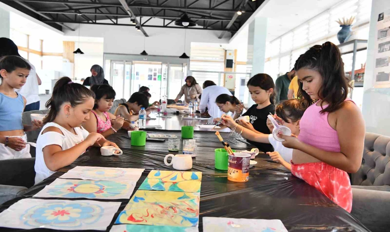 Aile Yaşam Merkezleri ile çocuklar sanat dolu bir yaz tatili geçiriyor