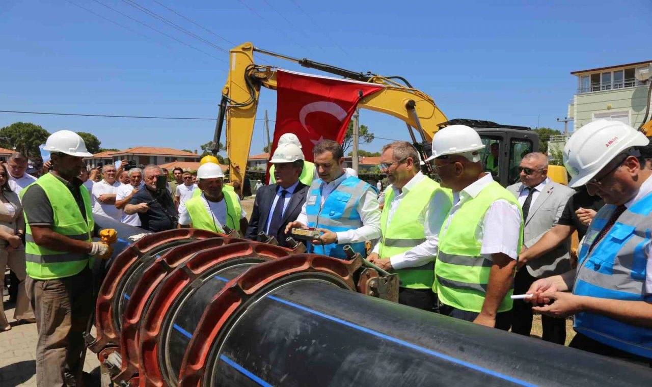 Balıkesir BŞB Başkanı Akın, Ayvalık’ın su sorununu tarihe gömecek ilk adımı attı