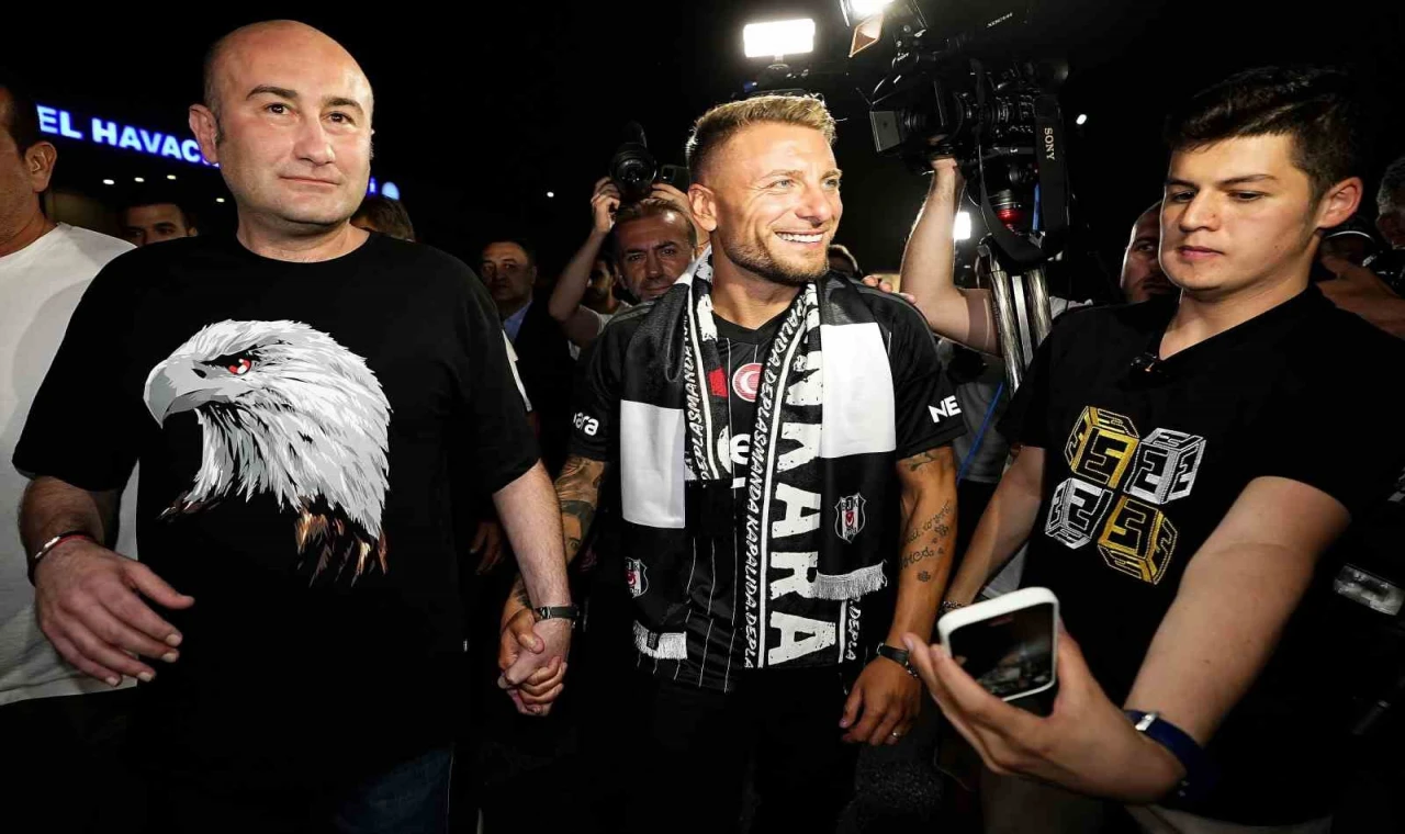 Beşiktaş’ın yeni transferi Immobile İstanbul’da