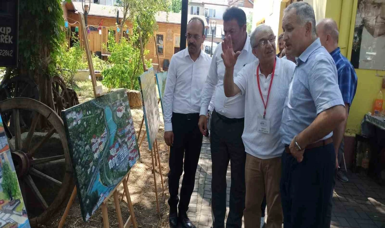 Emekli madenciden yağlı boya resim sergisi