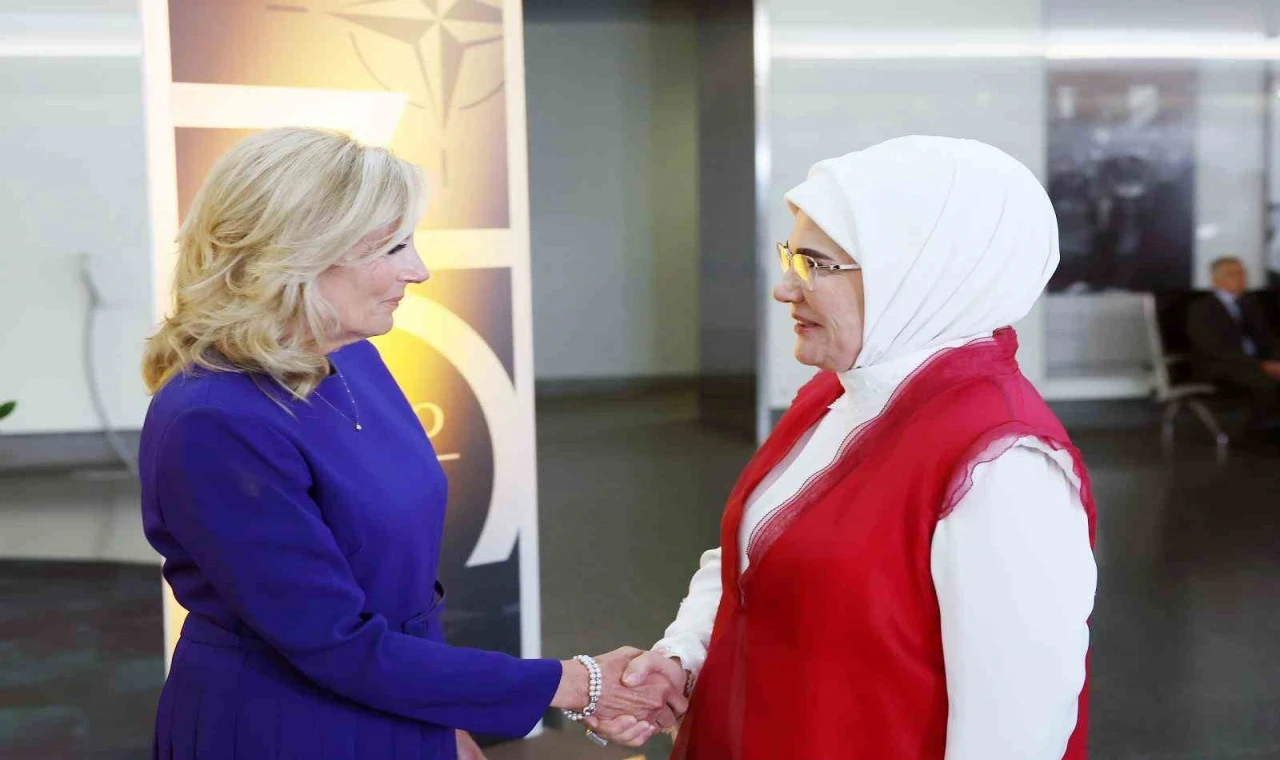 Emine Erdoğan, Jill Biden’ın ev sahipliğindeki resepsiyona katıldı