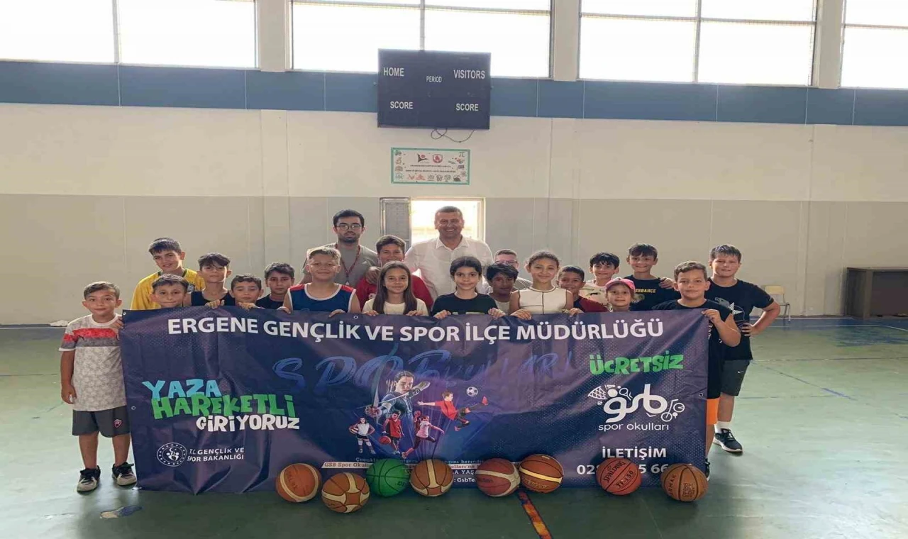 Ergene’de yaz spor okulları başladı