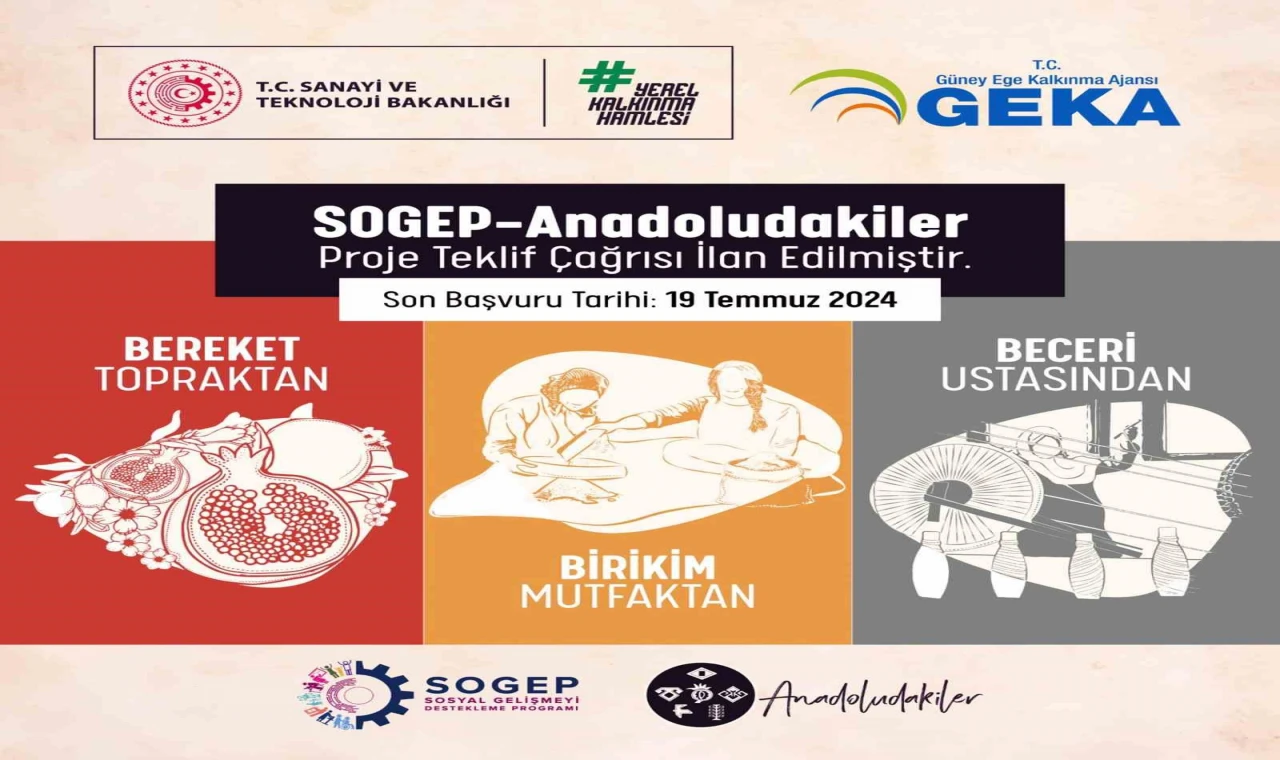 GEKA, 2024 yılı SOGEP ‘Anadoludakiler’ programını açıkladı