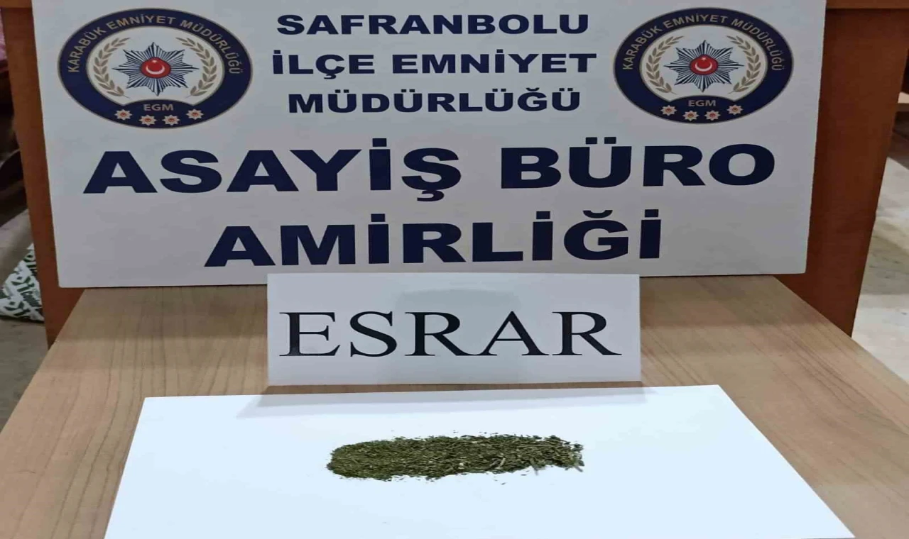 Karabük’te uyuşturucu operasyonlarında 2 kişi yakalandı