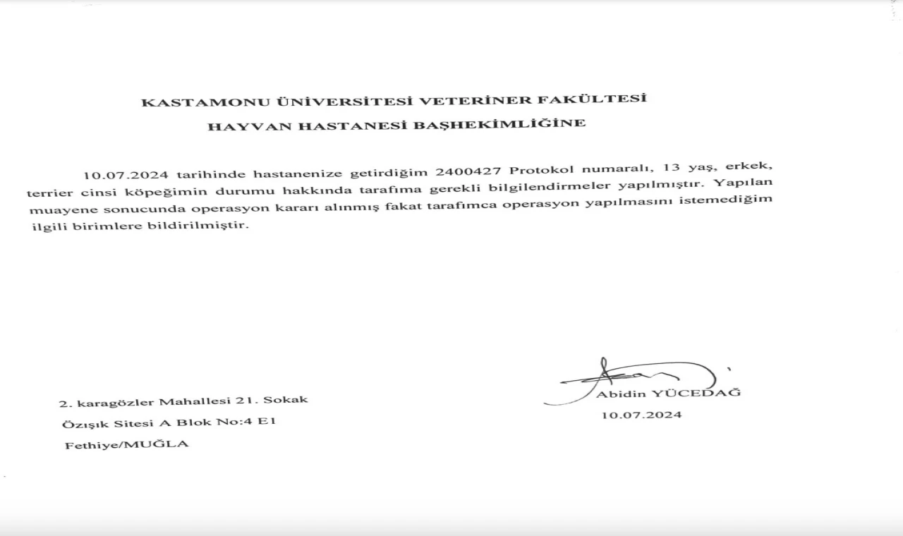 Kastamonu Üniversitesi’nden ’köpek’ açıklaması