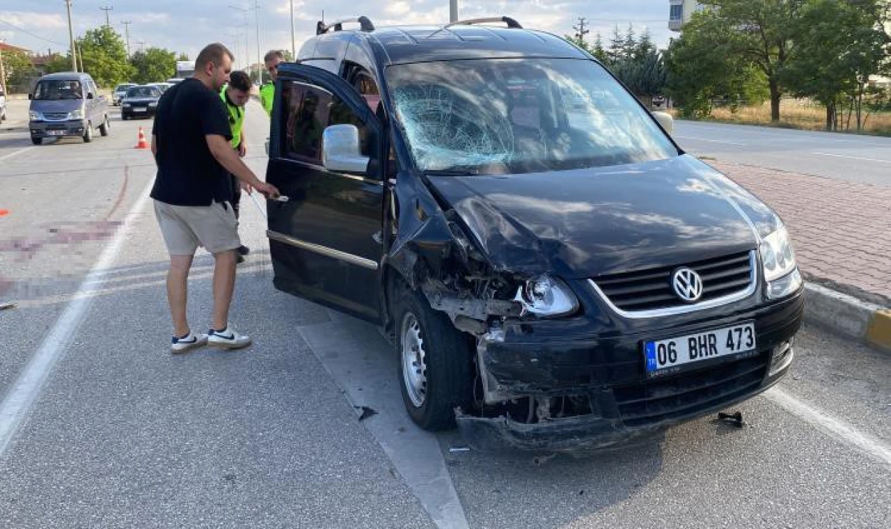 Konya’da hafif ticari aracın çarptığı elektrikli bisiklet sürücüsü hayatını kaybetti