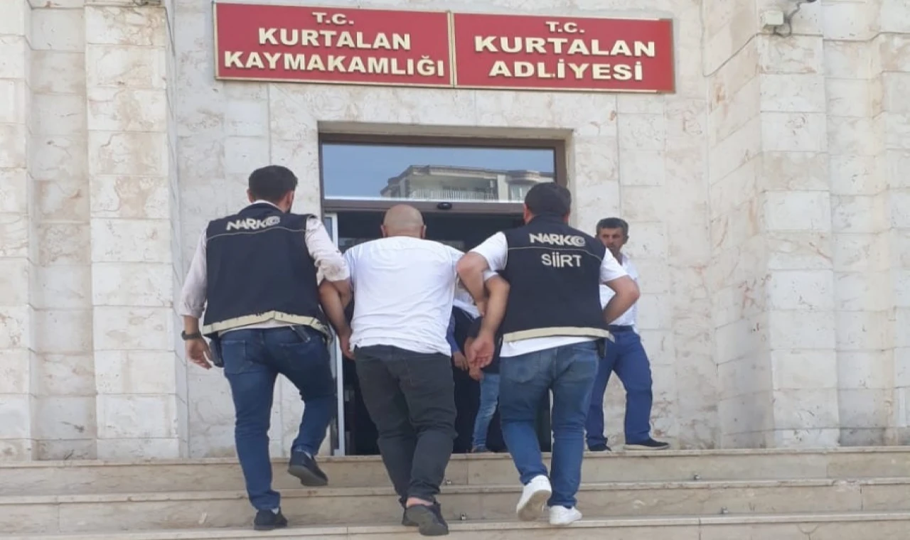 Kurtalan’da uyuşturucu firarisi yakalandı