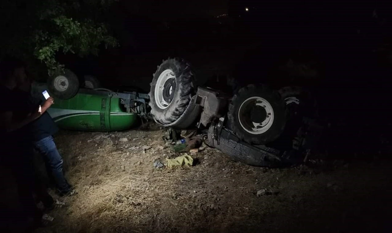 Manisa’da traktörün altında kalan çiftçi öldü