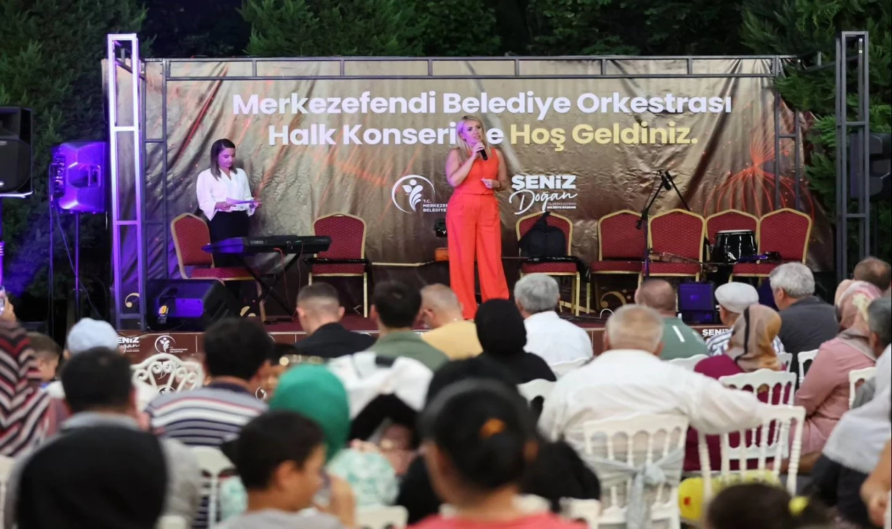 Merkezefendi’de yaz konseri düzenlendi