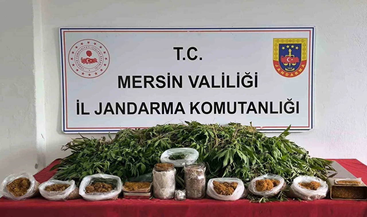 Mersin’de uyuşturucu operasyonu: 1 gözaltı