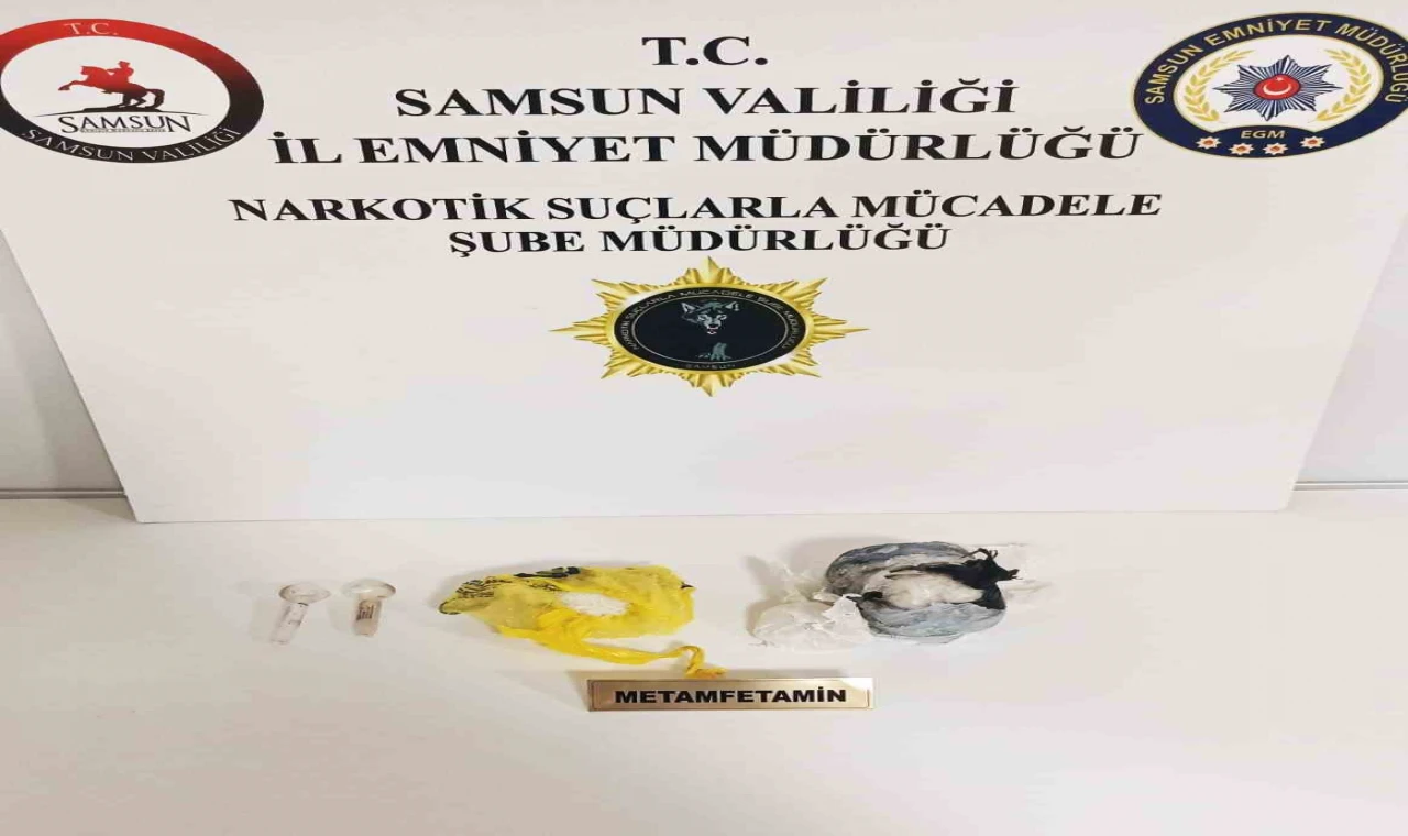 Samsun’da uyuşturucu ile yakalanan 4 kişi gözaltına alındı