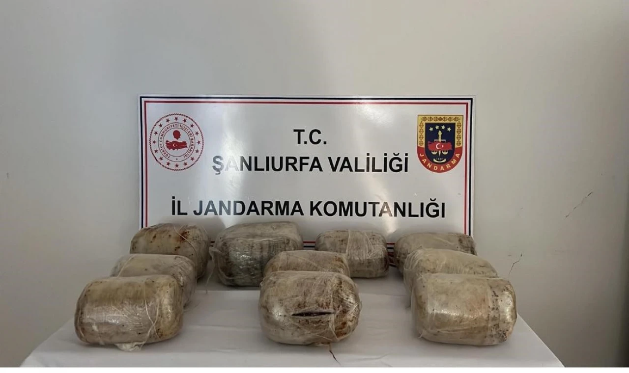 Şanlıurfa’da 69 kilogram uyuşturucu ele geçirildi