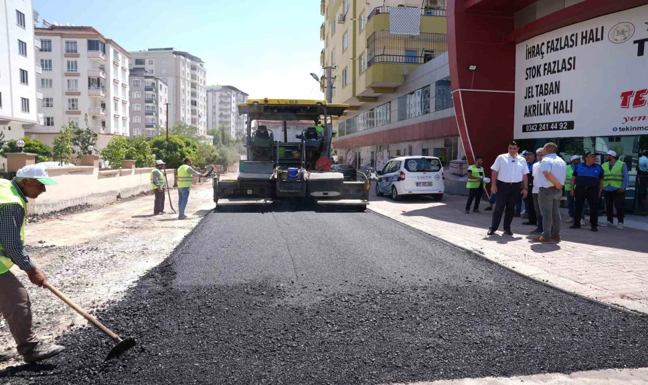 Şehitkamil’de asfalt seferberliği