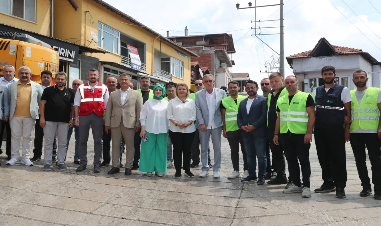 Tavşantepe’de konforlu ulaşım için çalışmalara başladı