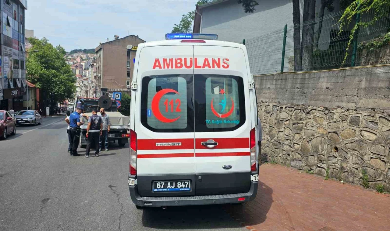 Zonguldak’ta trafik kazası: 1 yaralı