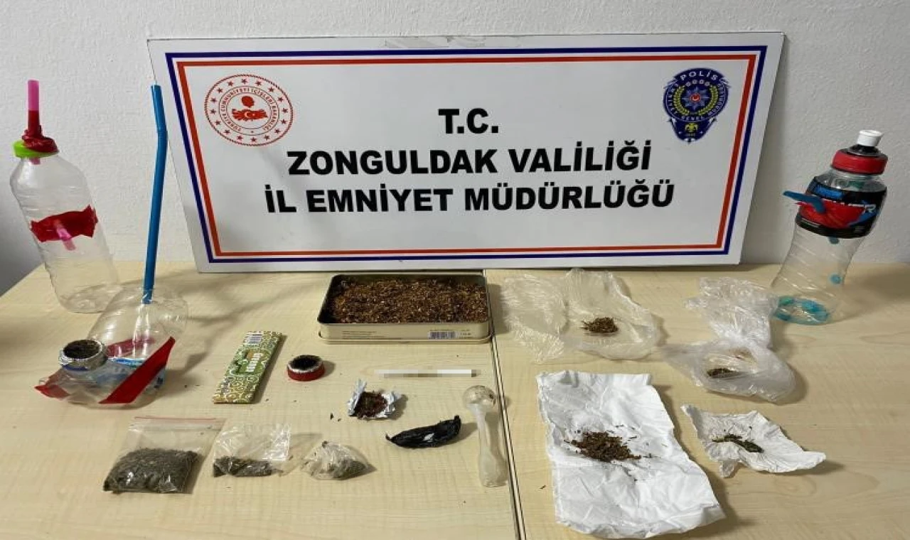 Zonguldak’ta uyuşturucu operasyonu: 15 şüpheli yakalandı