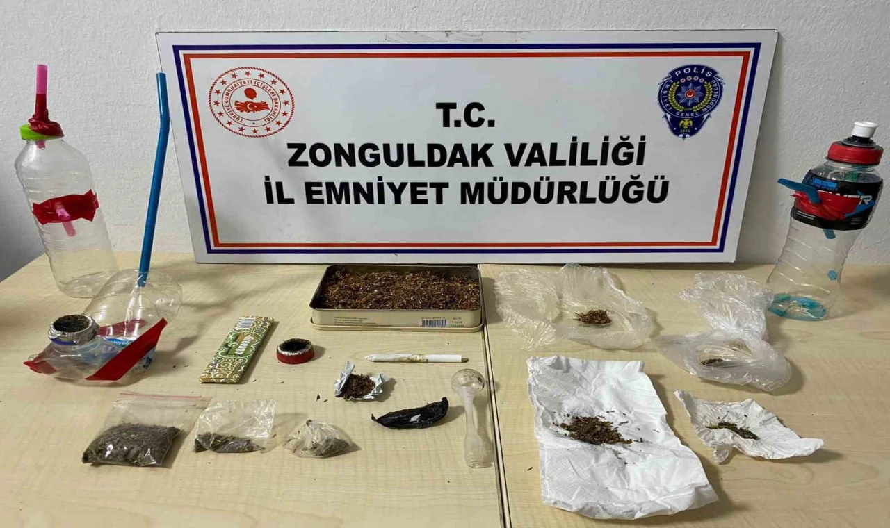 Zonguldak’ta uyuşturucu operasyonunda 2 tutuklama