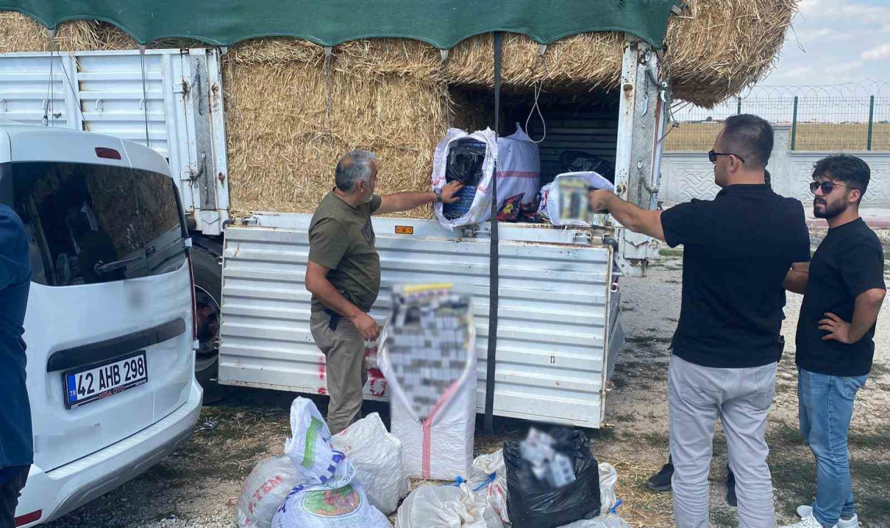 Saman balyalarının içinde kaçakçılık