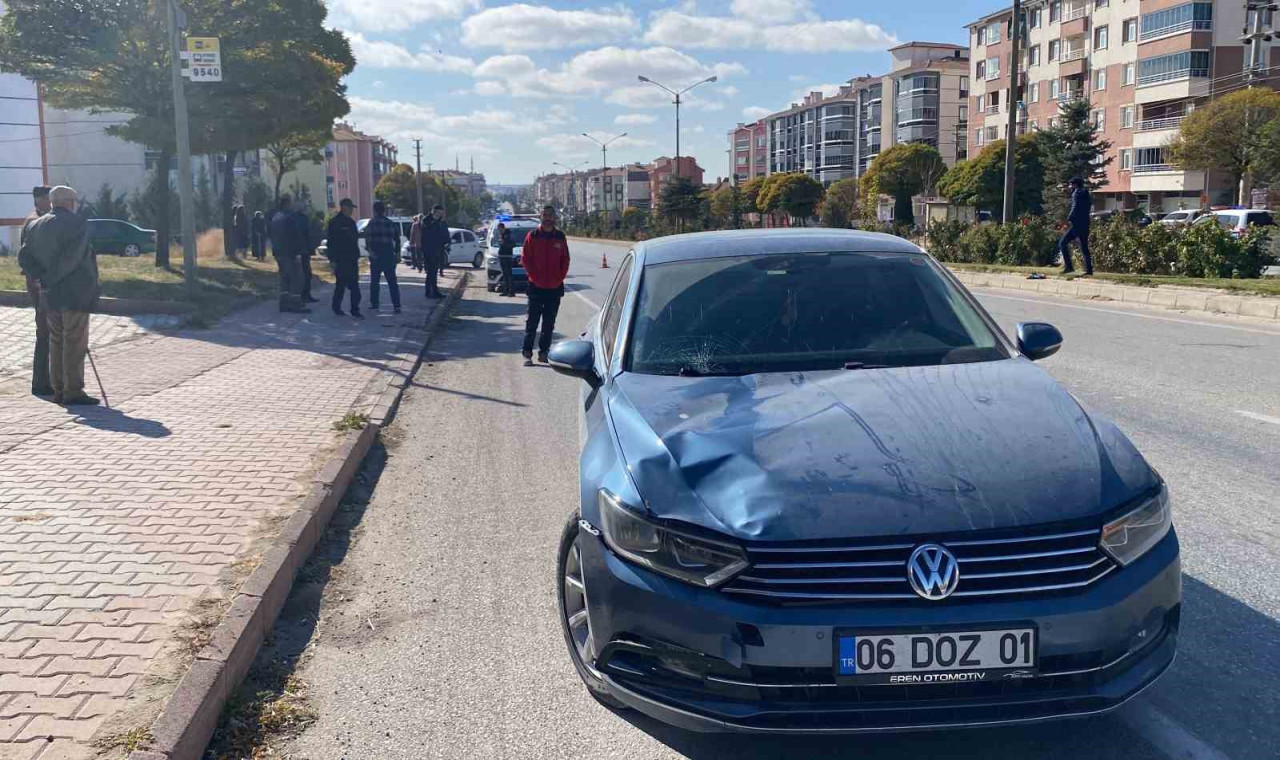 Yolun karşısına geçmek isterken otomobilin çarptığı kadın öldü