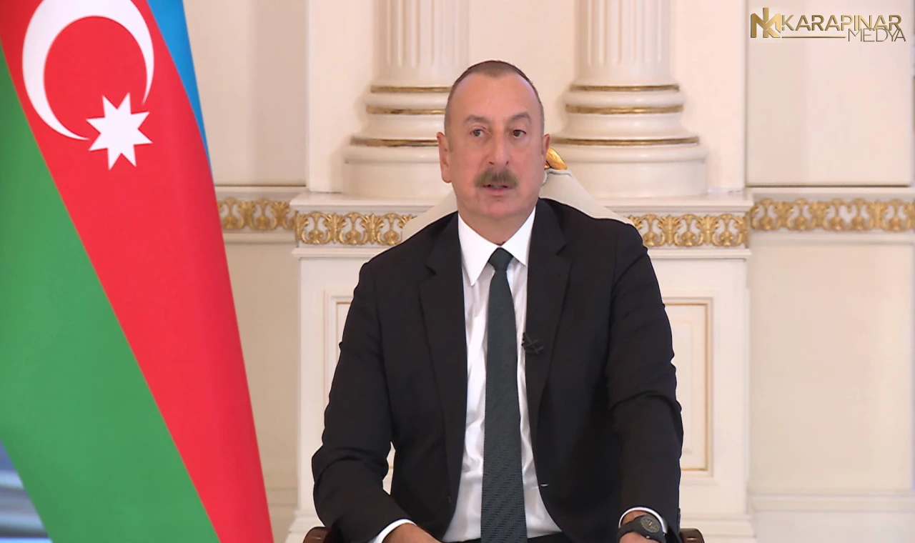 Aliyev'den düşen yolcu uçağı ile ilgili açıklama