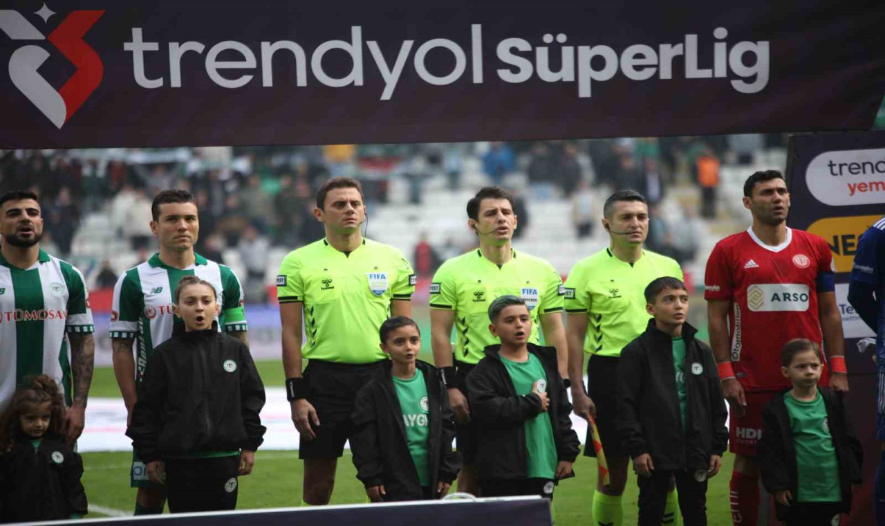 Trendyol Süper Lig: Konyaspor: 1 - Antalyaspor: 1 (Maç sonucu)