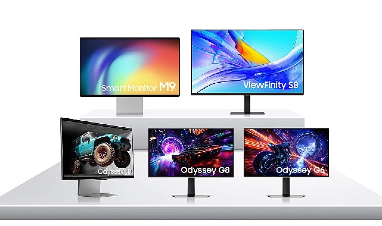 Samsung’un yapay zekâ özellikli yeni monitörleri CES 2025’te sahneye çıktı