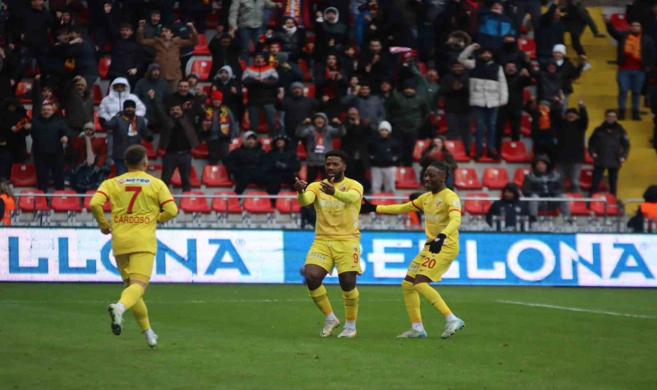 Trendyol Süper Lig: Kayserispor: 3 - Konyaspor: 2 (Maç sonucu)