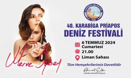 40. Karabiga Priapos Deniz Festivali coşkuyla kutlanacak