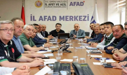 AFAD Başkanı Memiş: “Samsun ve Ordu’da yağışlarla ilgili turuncu alarm verilmişti”