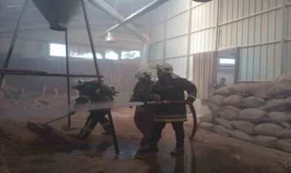 Antakya’da marangoz atölyesinde yangın çıktı