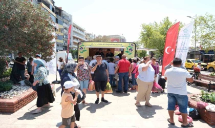 Aydın Büyükşehir Belediyesi’nden serinleten uygulama