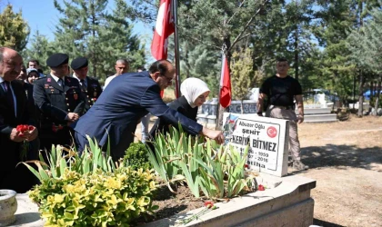 Başkan Geçit’ten 15 Temmuz ziyaretleri