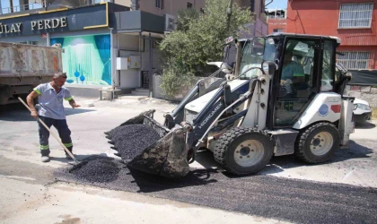 Başkan Tekin, asfalt çalışmalarını yerinde denetledi