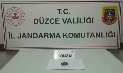 Düzce’de 75 gram uyuşturucu ele geçirildi