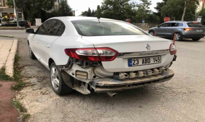 Elazığ’da trafik kazası: 1 yaralı