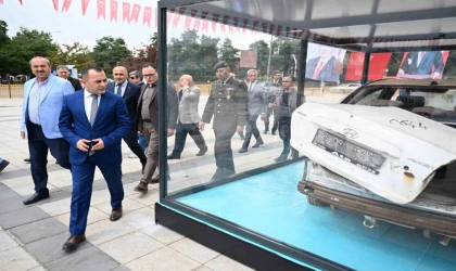 Erzurum’da 15 Temmuz’un izleri sergileniyor