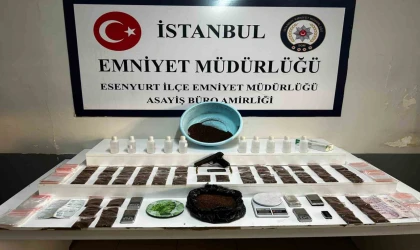 Esenyurt’ta uyuşturucu operasyonu: 4 kilo uyuşturucu ele geçirildi