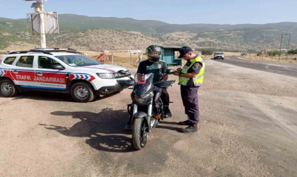 Gaziantep’te 10 motosiklet sürücüsüne 60 bin 941 TL ceza