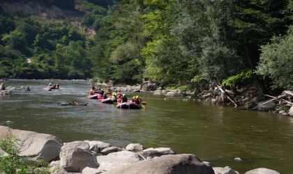 Gençler adrenalin dolu bir gün geçirdi