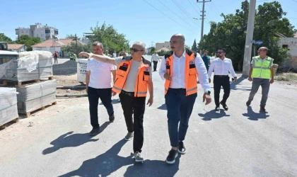 Habibler Mahallesi yolu ulaşıma açıldı