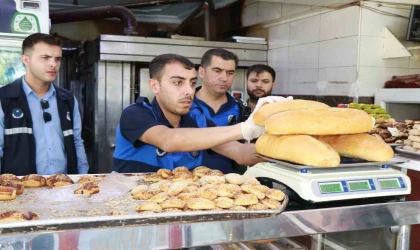 Haliliye zabıtasından fırınlara gramaj ve baca denetimi