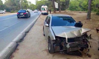 Hatalı sollama kazaya neden oldu: 2 ağır yaralı