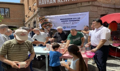 Havran Belediyesi’nden aşure hayrı