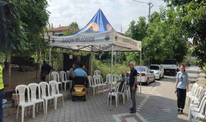 İlkadım Belediyesi taziye hizmetleri cenaze sahiplerinin yanında