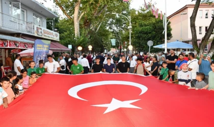 İznikliler 15 Temmuz Demokrasi ve Milli Birlik Günü’nde bir araya geldi