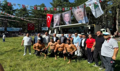 Kahramankazan Belediye Başkanı Çırpanoğlu, Aluçdağı Güreş Festivali’ne katıldı