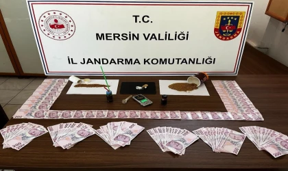 Mersin’de uyuşturucu operasyonu: 4 gözaltı